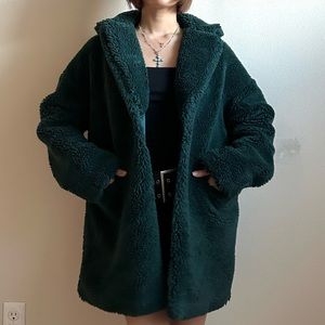 Topshop teddy coat